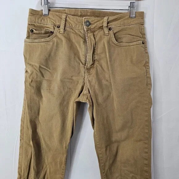 American Eagle Chino Pants Mens Tag 29x30 Act 30x28 Skinny Extreme Flex Denim - Picture 3 of 13